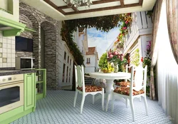 Interior photo wallpaper for kitchen photo
