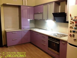 Kitchen set with gas boiler photo for the kitchen