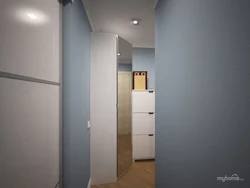 Refrigerator in the hallway design