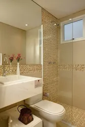 Small bathroom mosaic design photo