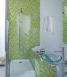 Small bathroom mosaic design photo