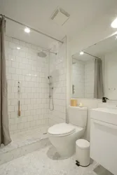 Small white bathroom tiles photo