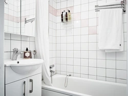 Small White Bathroom Tiles Photo