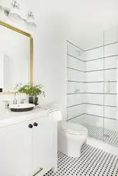 Small White Bathroom Tiles Photo