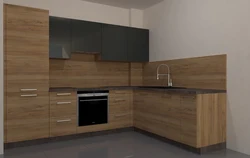 Кухня дуб натуральный в интерьере