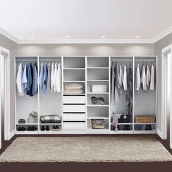 Types of built-in wardrobes in the bedroom photo