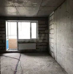 Кватэра без аздаблення ў новабудоўлі гэта як фота