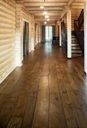 Wooden floors in the apartment photo