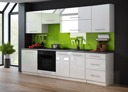 Several photos of one kitchen