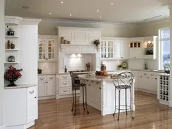 Several photos of one kitchen