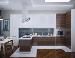 Several photos of one kitchen