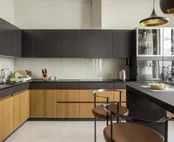 Several photos of one kitchen