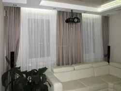 Шторы ў аднапакаёвую кватэру фота сучасныя