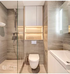 Installation shelves design bath