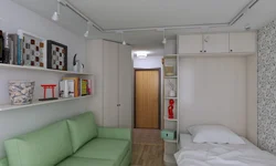 Kommunal kvartirada bitta xonaning dizayni