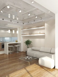 Studio mənzil dizayn tavanları