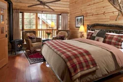 Country style bedroom this photo