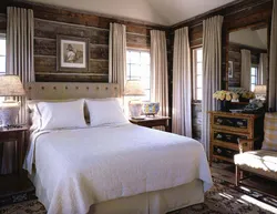 Country style bedroom this photo