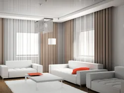 Apartment design with 3 windows