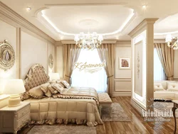 Klassik yataq otağı tavan fotoşəkili