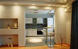 Connected kitchen and room into one kitchen photo
