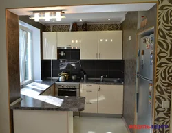 Connected kitchen and room into one kitchen photo