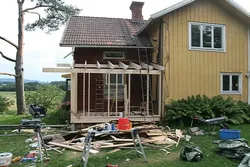 Bathroom extension photo