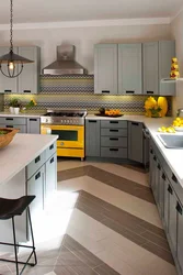 Mixed kitchen design