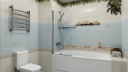 Bath design with panels photo