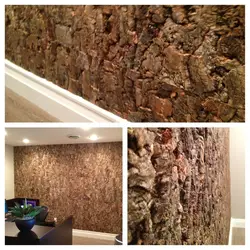 Cork kitchen wall photo