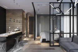Kvartira fotosuratidagi loft bo'limlari