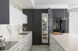 Kitchen and refrigerator hidden photo