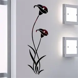 Stickers in the interior of hallways