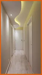 Photo of the interior of the hallway plasterboard