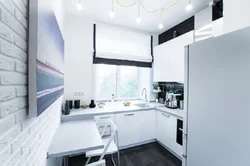 Kitchen design 37 sq m
