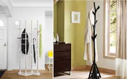 Floor hangers in the bedroom photo