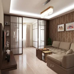 Doors in the entrance living room photo