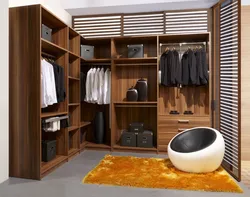 Дизайн кухни гардеробной