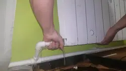 Ваннадағы ағып кету фотосы