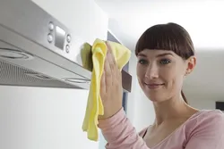 Kitchen cleaning photo