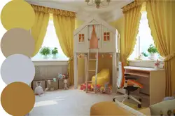 Mətbəxin Interyeri Və Evdə Uşaq Otağı