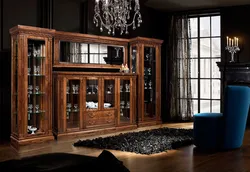 Living rooms made of solid wood photos