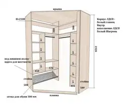 Koridor burchak dizayni diagrammasi fotosurati