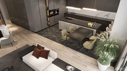 Laminate Kitchen Living Room Design