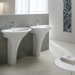 Interyerdə Postament Üzərində Hamam