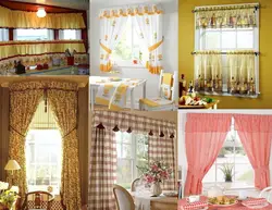 Curtain design for kitchen gardens