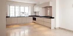 Empty kitchen interior