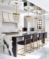 Empty kitchen interior