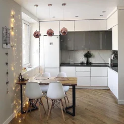 Kitchen photo 2017 modern in a small kitchen