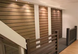 Interior decoration of the apartment with siding photo